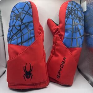 Spyder - ski gloves marvel Spiderman colection toddler Pre-owned Medium